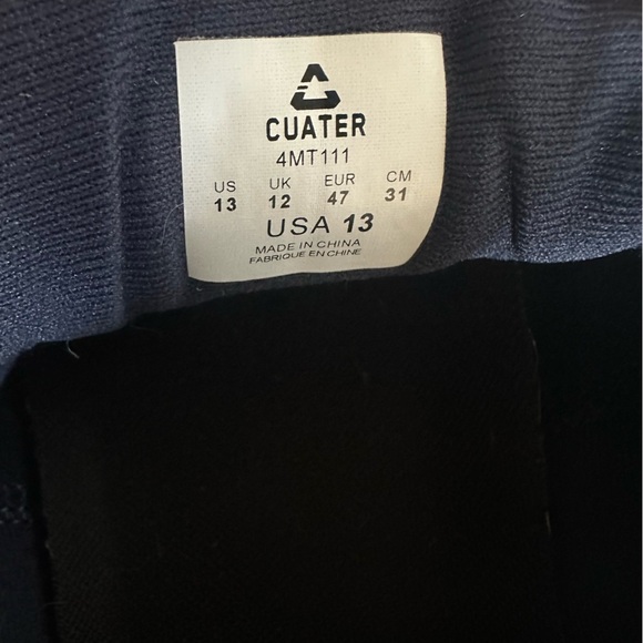 CUATER TRAVIS MATHEW MEN’S THE DAILY KNIT MESH | SIZE: 13 | HEATHER BLUE | EUC - Picture 9 of 11